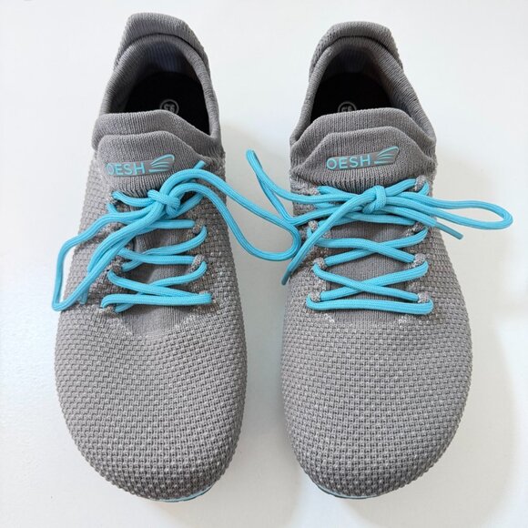 NWOB OESH Warrior Barefoot Running Shoe Storm Cloud Gray Minimalist {Women 9.5} - Picture 12 of 15